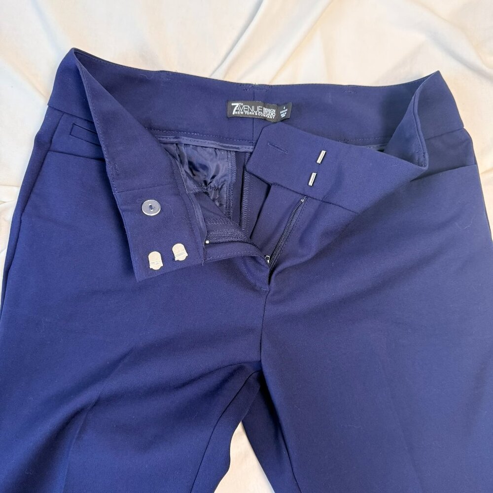NY&Co 7th Avenue Design Studio Pants – Petite 4 – Dark Navy Dress Pants